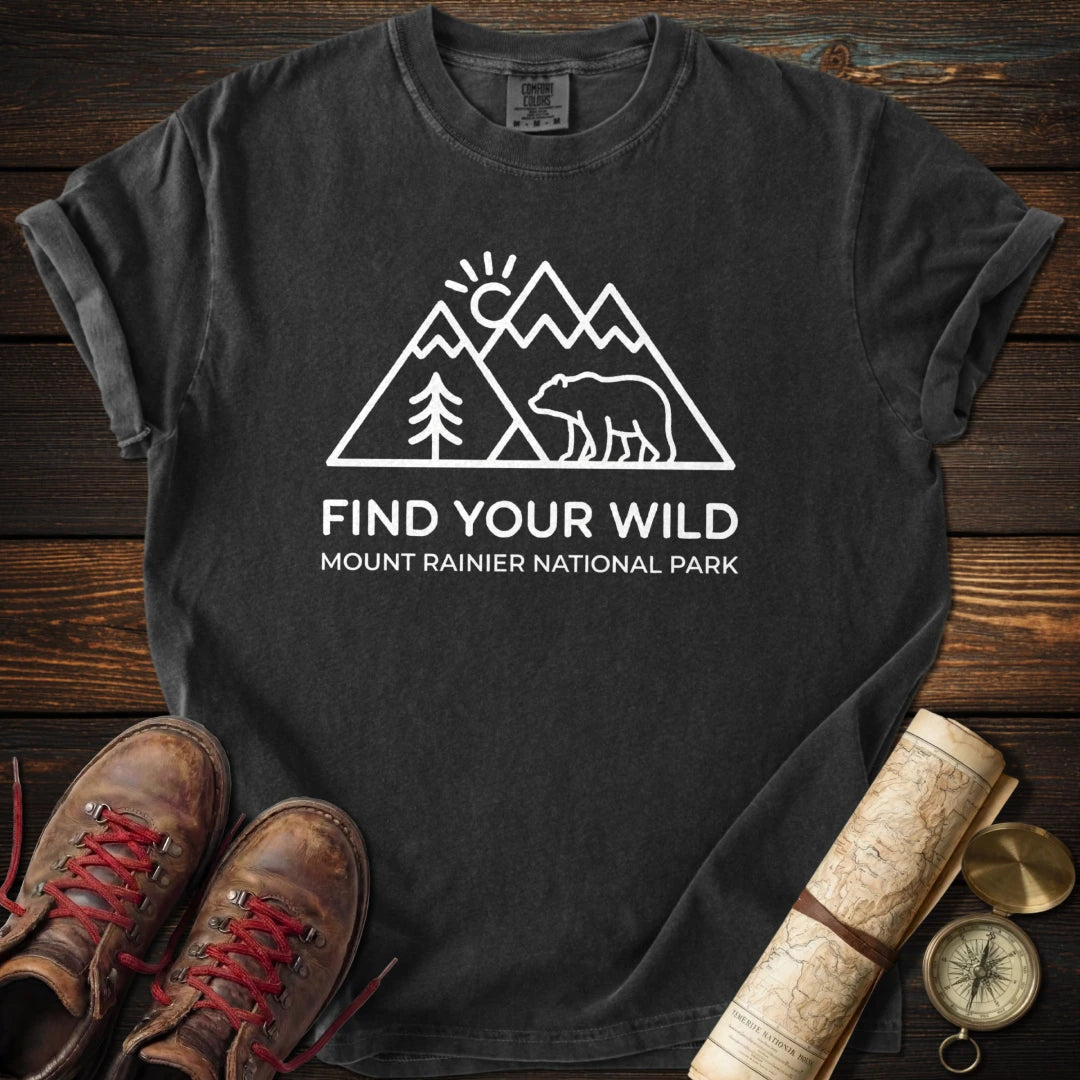 Find Your Wild - Mount Rainier Tee