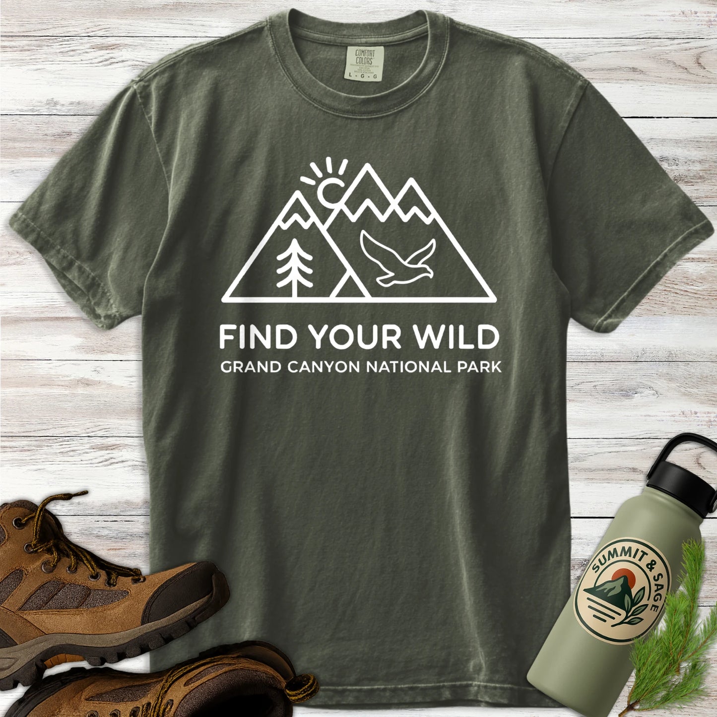 Find Your Wild - Grand Canyon Tee