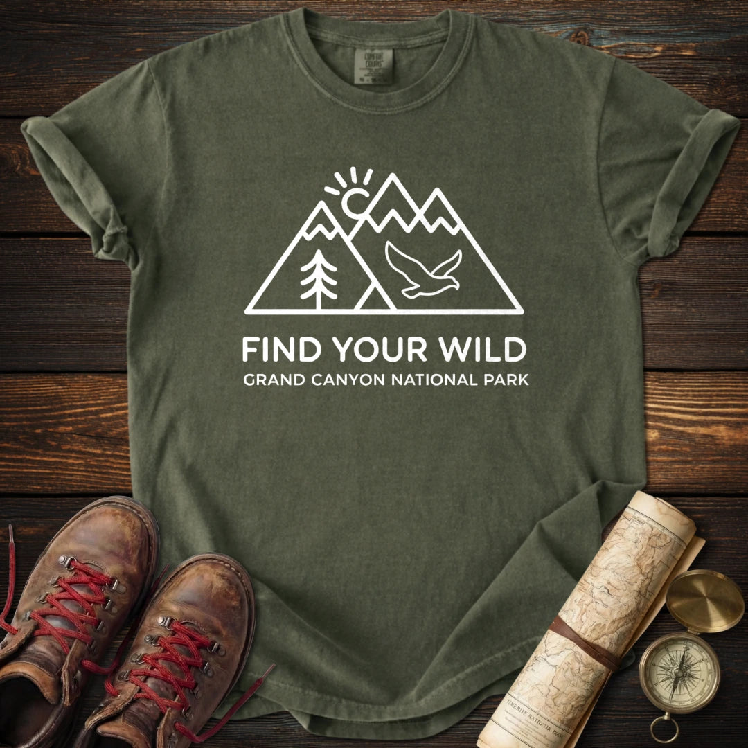 Find Your Wild - Grand Canyon Tee