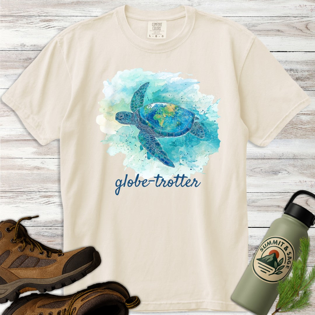 Sea Turtle Globe-Trotter T-Shirt