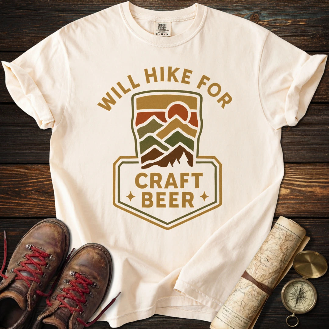 Will Hike Craft Beer T-Shirt