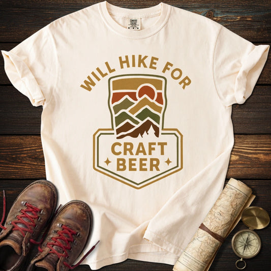 Will Hike Craft Beer T-Shirt