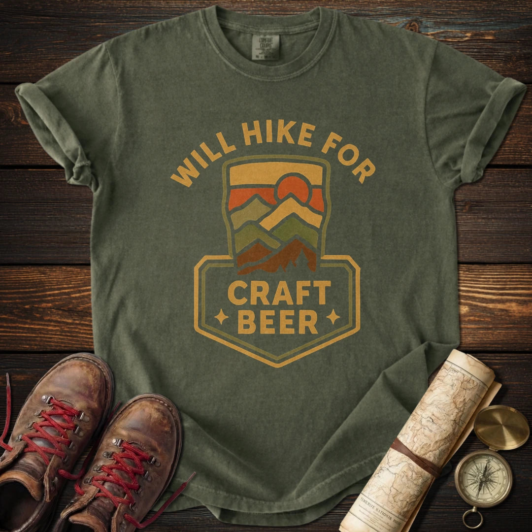 Will Hike Craft Beer T-Shirt