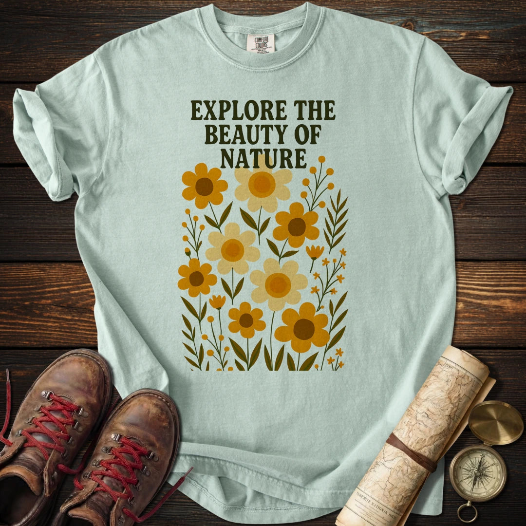 Explore Beauty Nature Floral T-Shirt