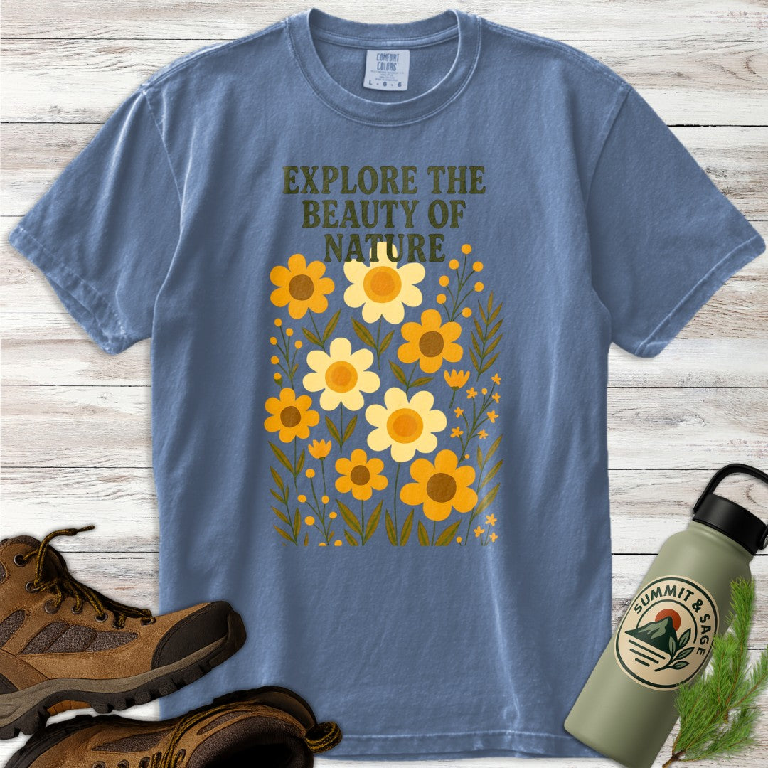 Explore Beauty Nature Floral T-Shirt