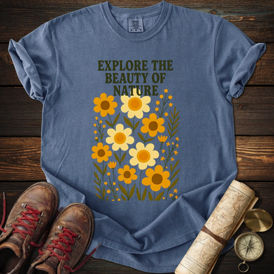 Explore Beauty Nature Floral T-Shirt