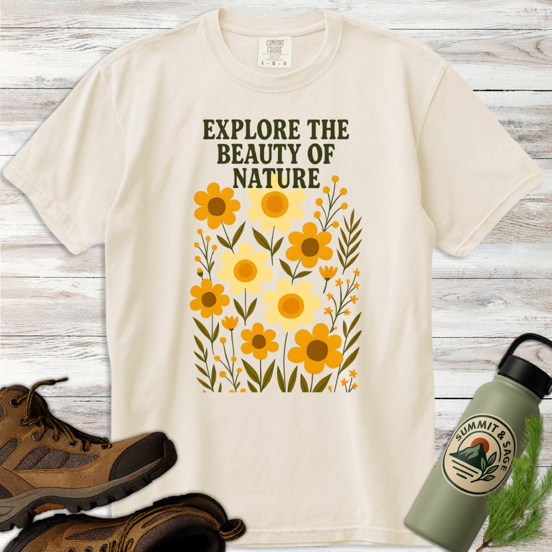 Explore Beauty Nature Floral T-Shirt