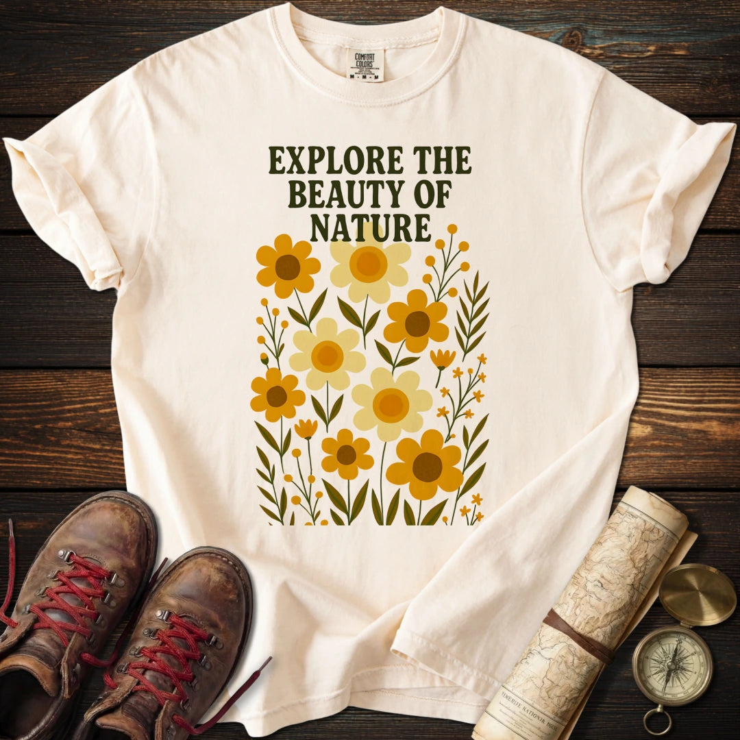 Explore Beauty Nature Floral T-Shirt