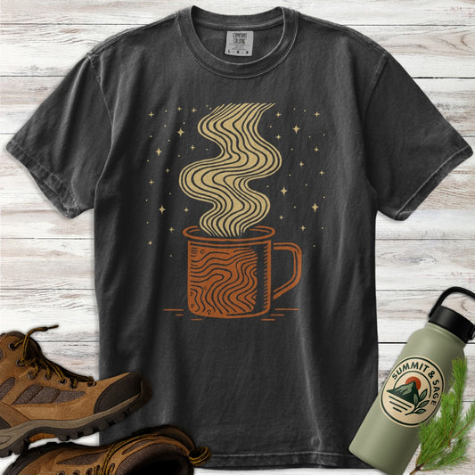 Camp Coffee Stars T-Shirt