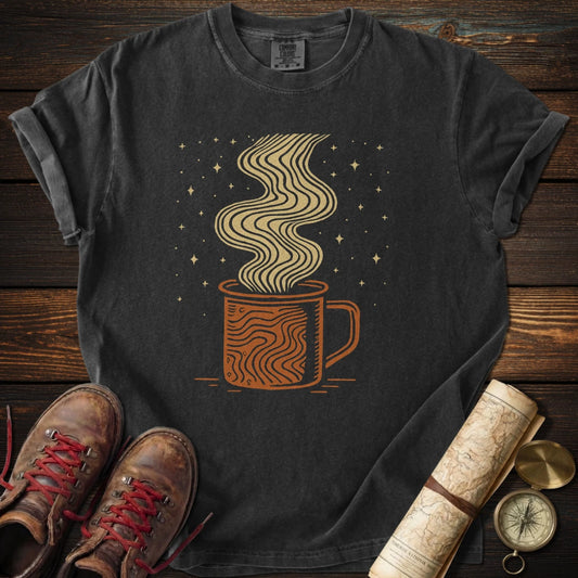 Camp Coffee Stars T-Shirt