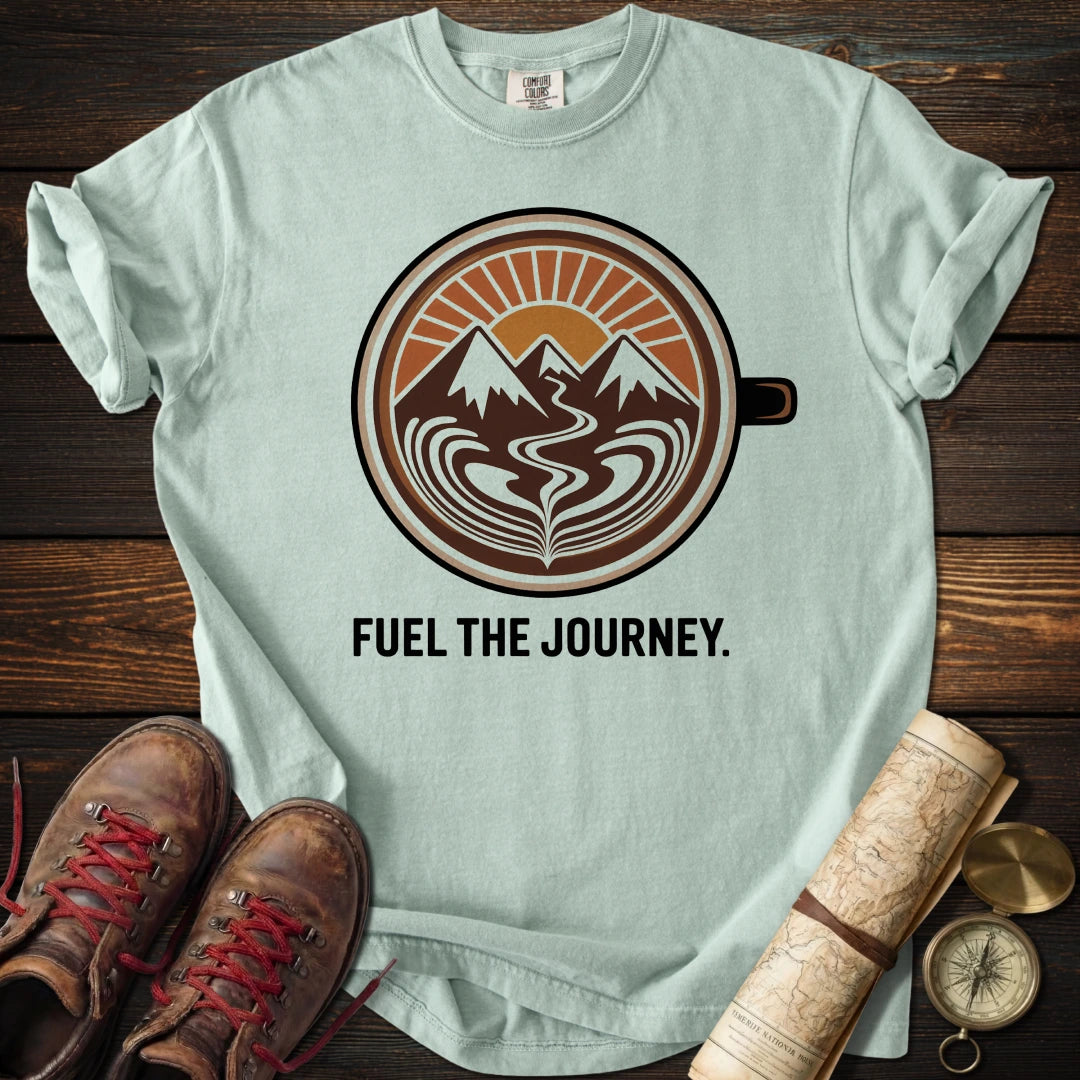 Fuel the Journey Coffee T-Shirt