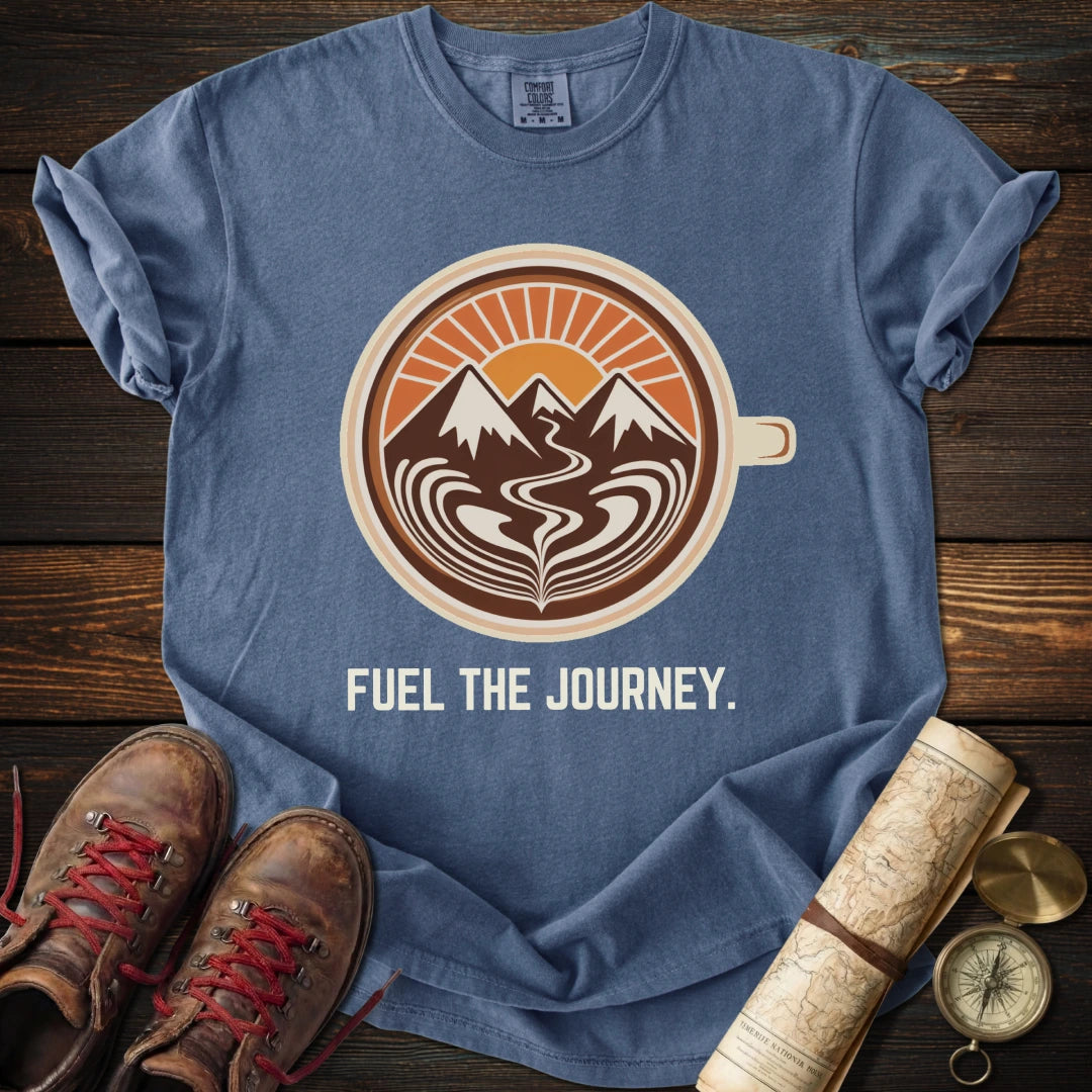 Fuel the Journey Coffee T-Shirt