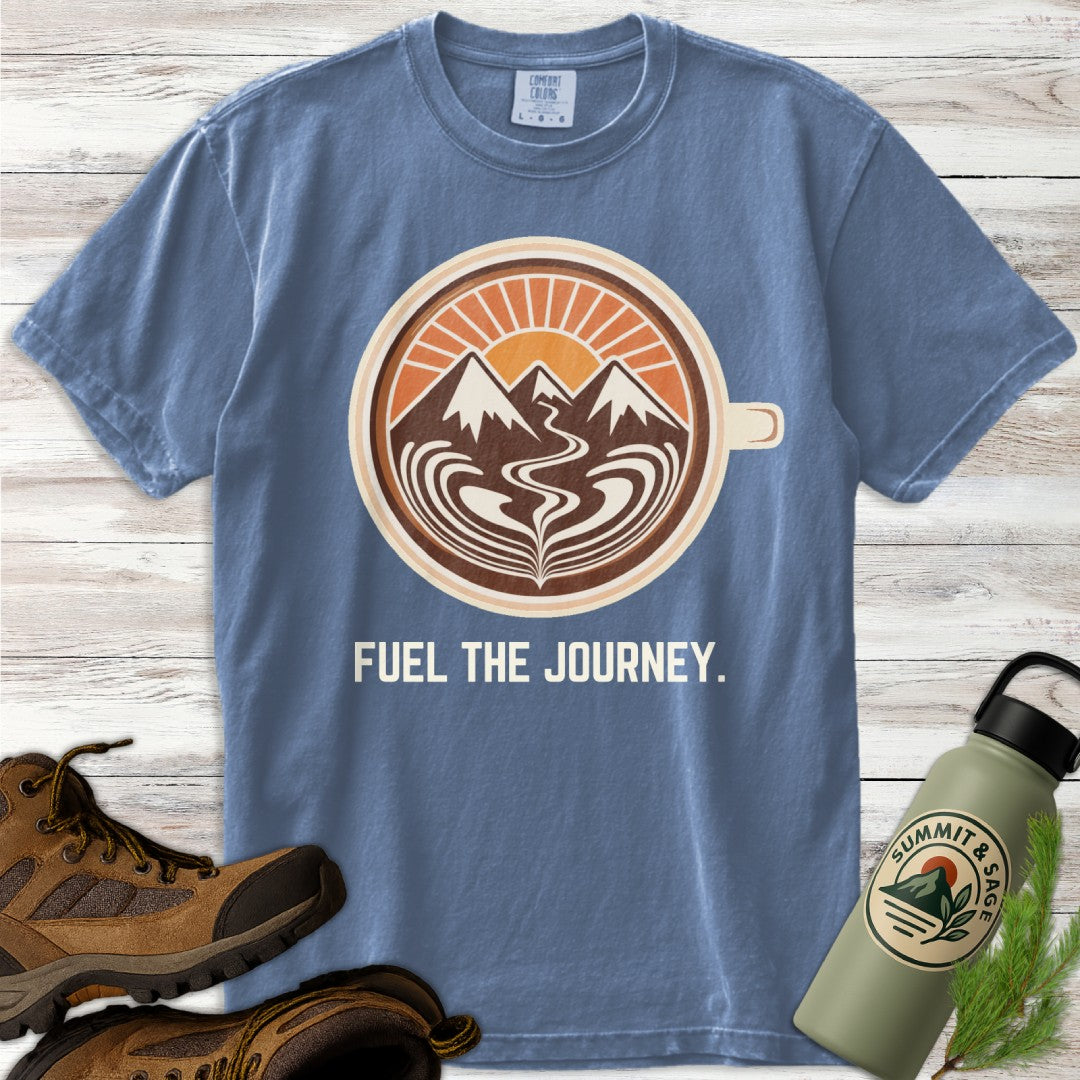 Fuel the Journey Coffee T-Shirt