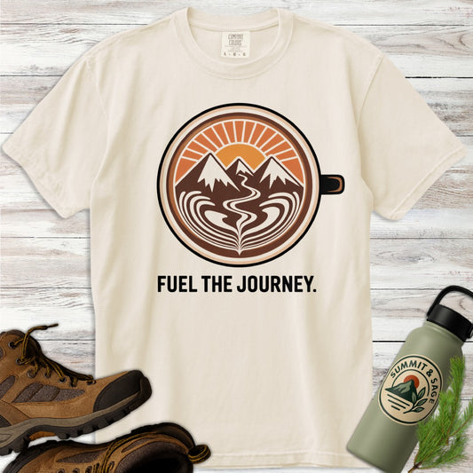Fuel the Journey Coffee T-Shirt