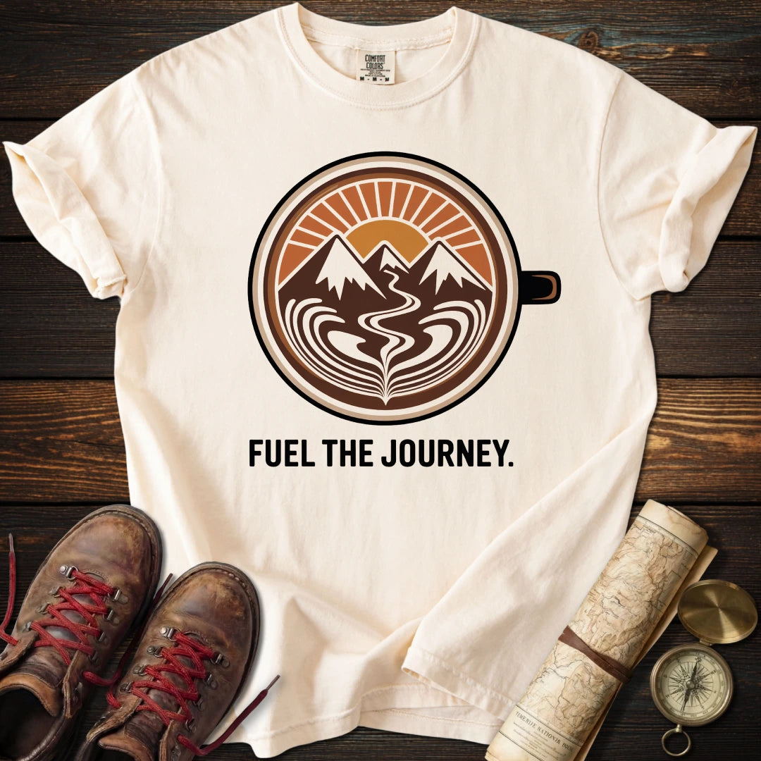 Fuel the Journey Coffee T-Shirt