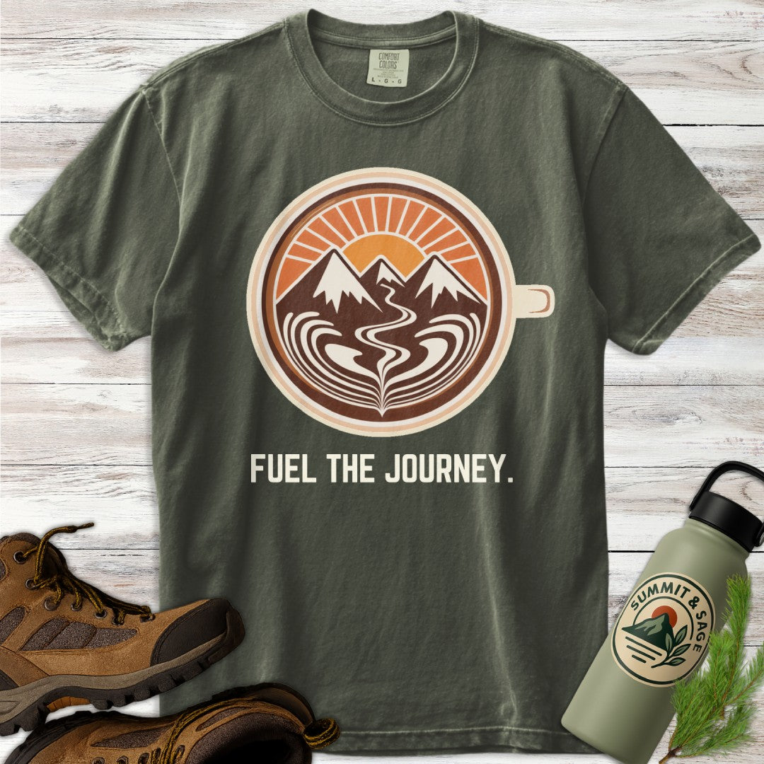 Fuel the Journey Coffee T-Shirt