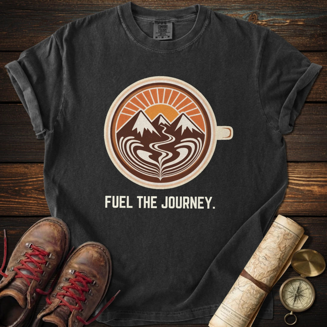 Fuel the Journey Coffee T-Shirt