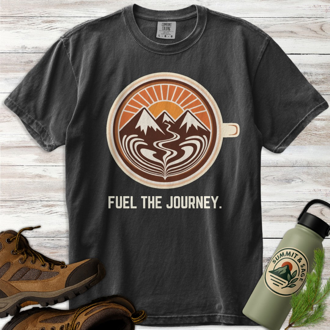 Fuel the Journey Coffee T-Shirt