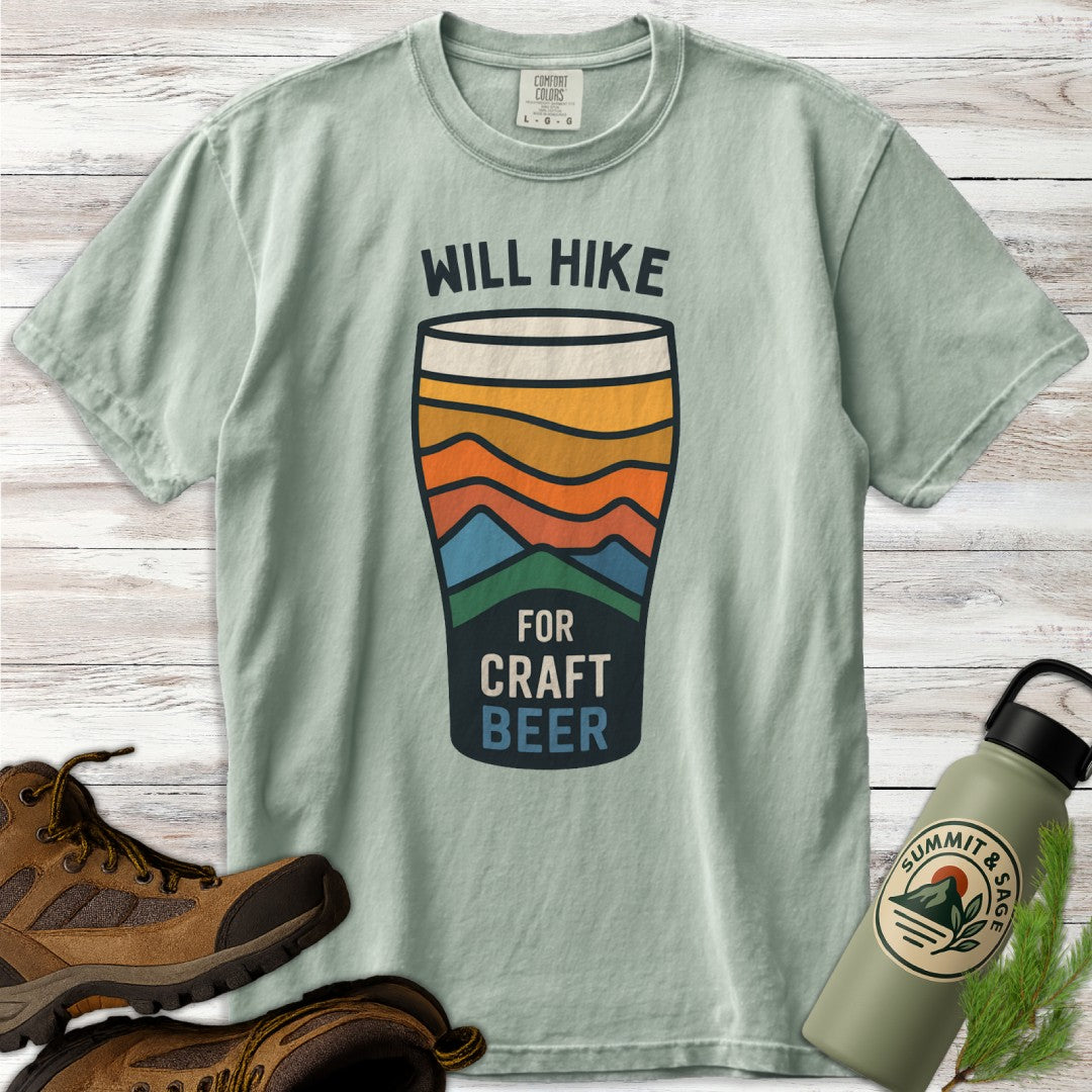 Will Hike Craft Beer T-Shirt