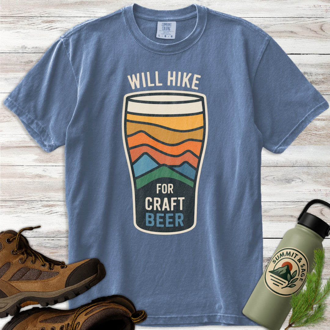 Will Hike Craft Beer T-Shirt