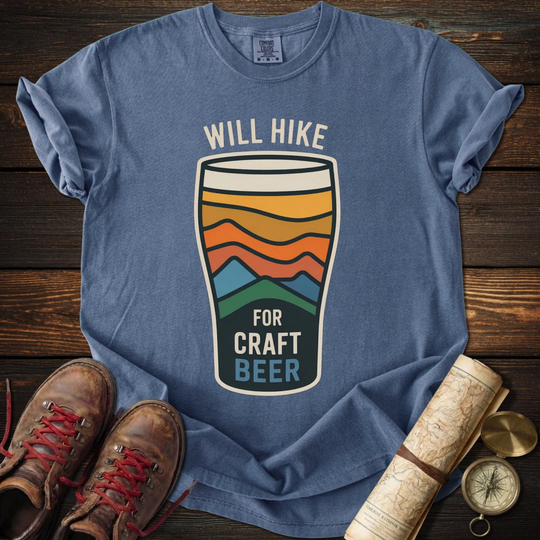 Will Hike Craft Beer T-Shirt