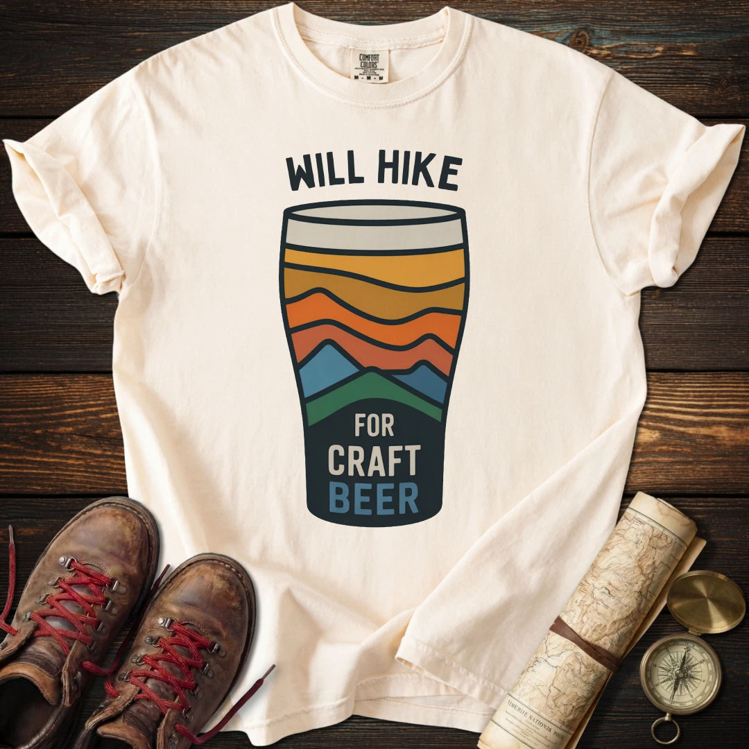 Will Hike Craft Beer T-Shirt