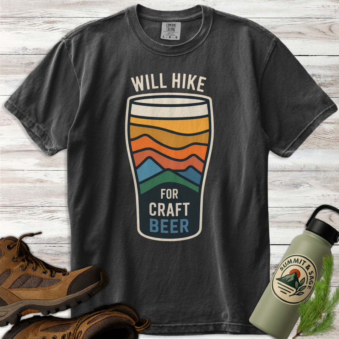 Will Hike Craft Beer T-Shirt