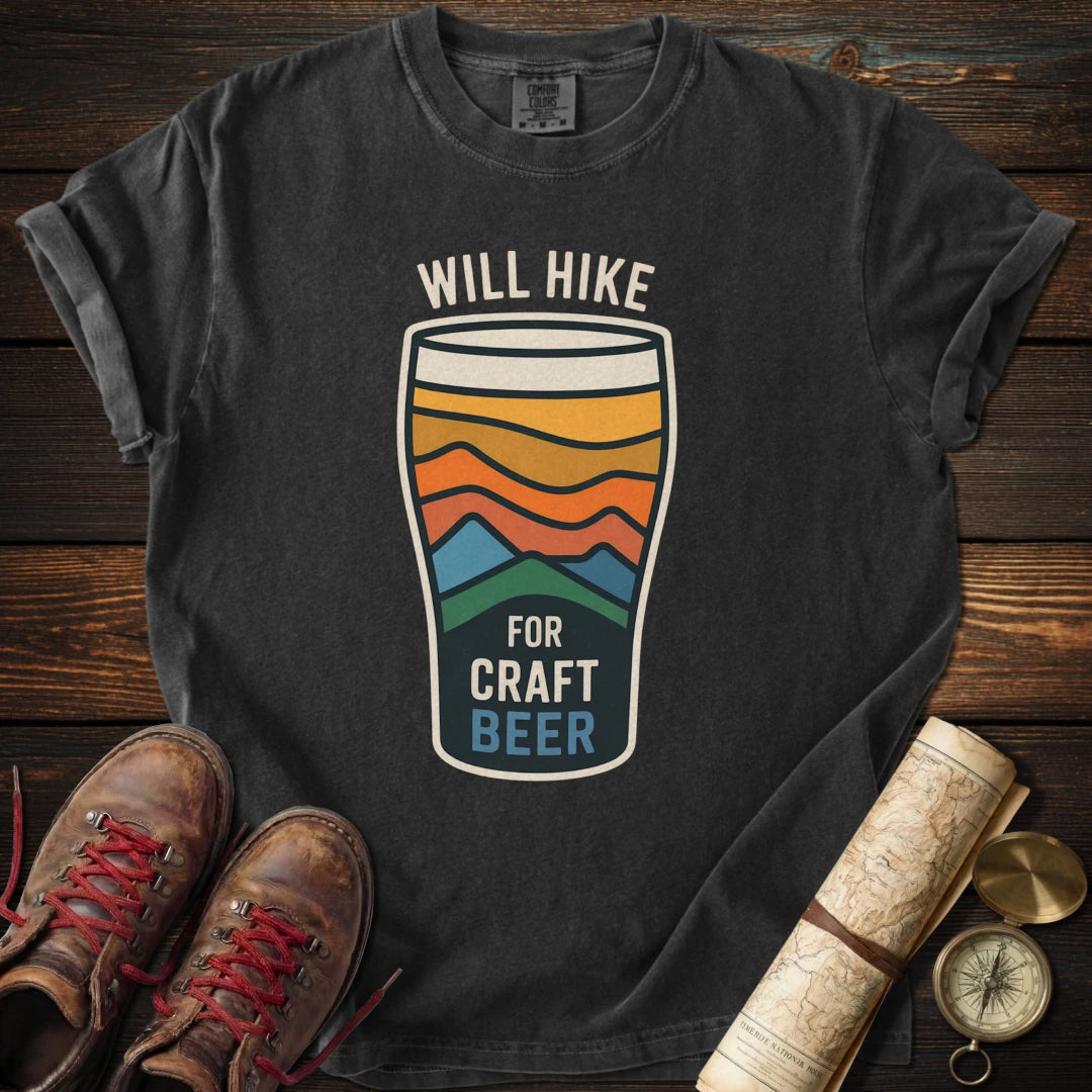 Will Hike Craft Beer T-Shirt