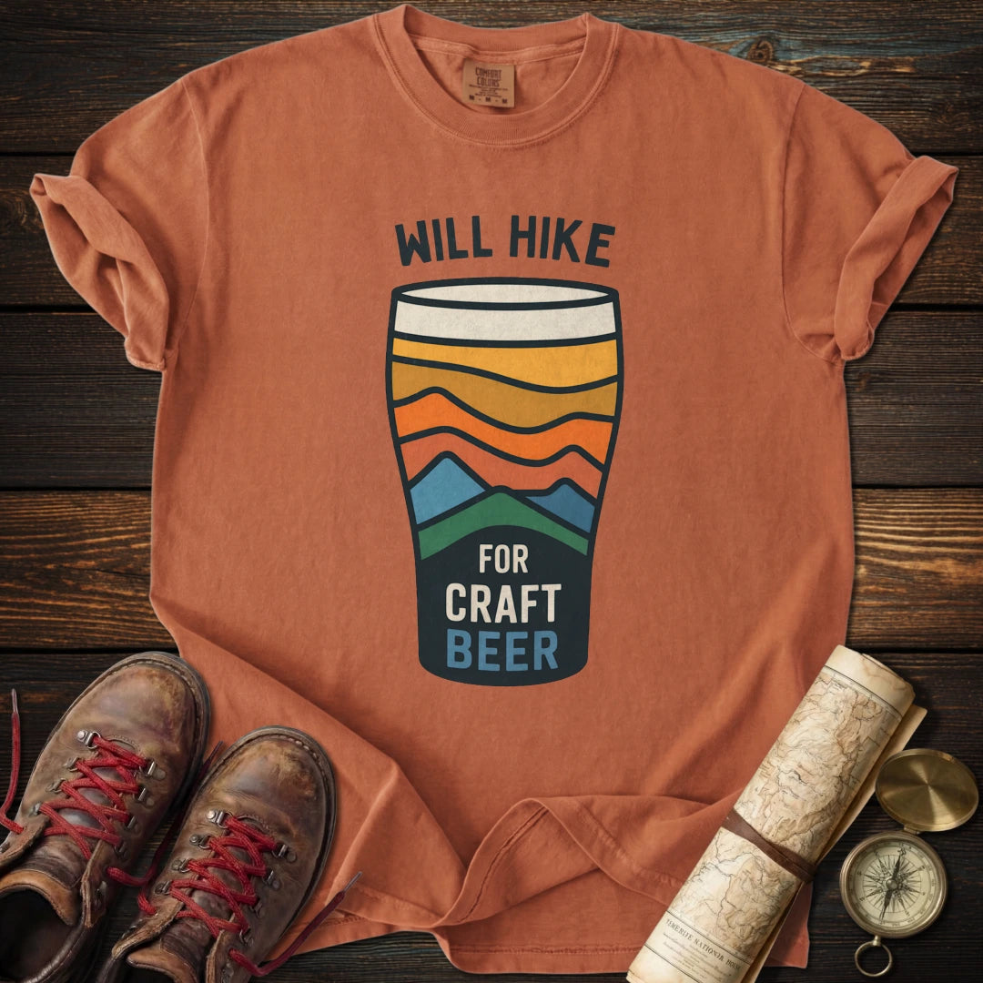 Will Hike Craft Beer T-Shirt