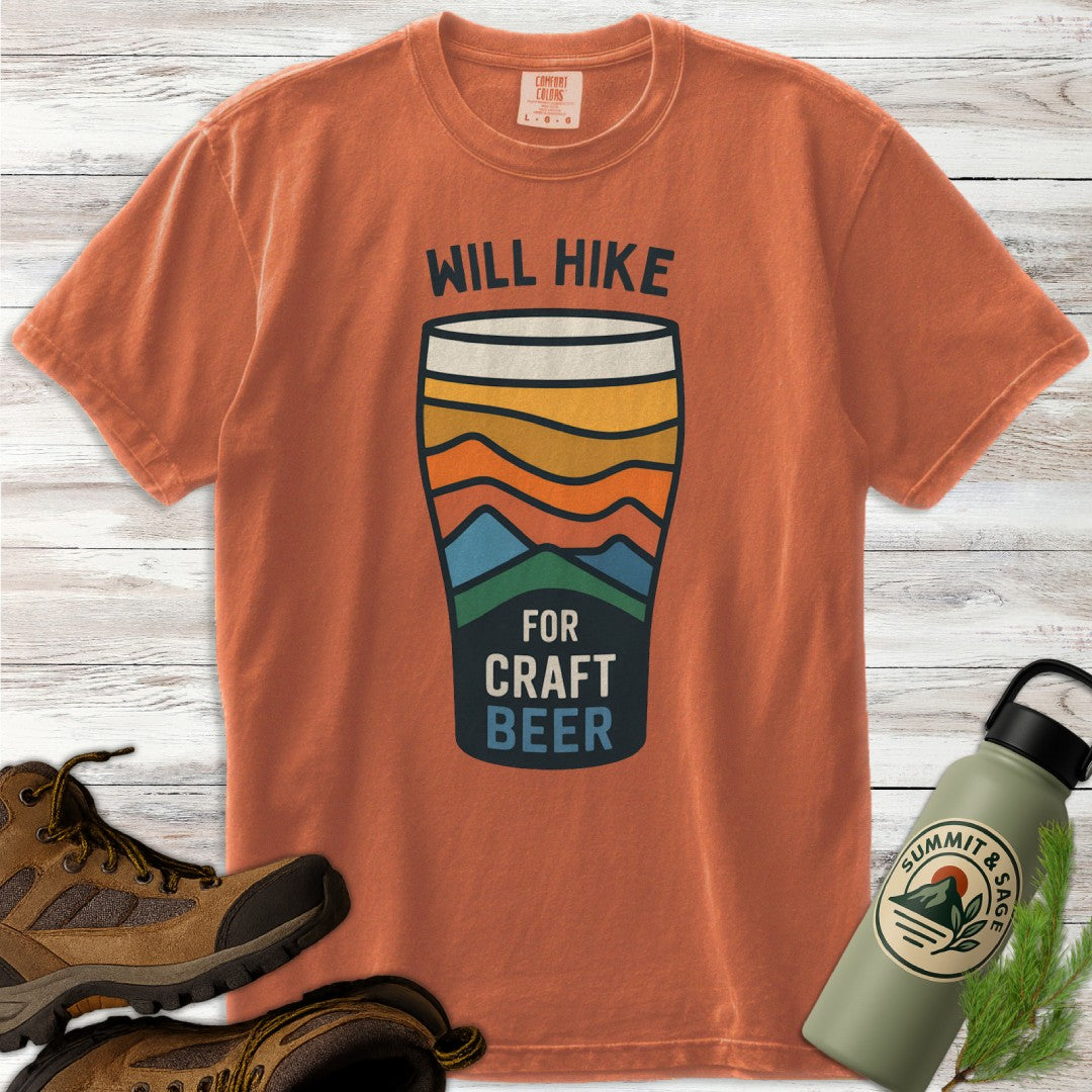 Will Hike Craft Beer T-Shirt