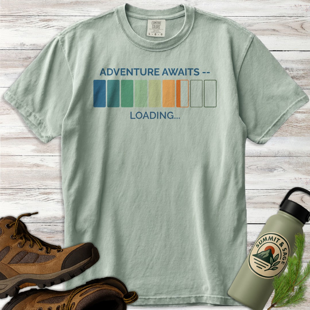 Adventure Awaits Loading T-Shirt