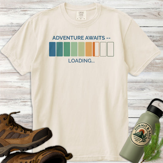 Adventure Awaits Loading T-Shirt