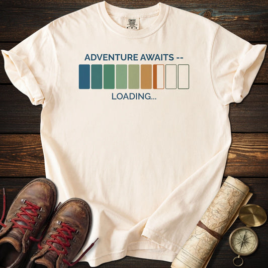 Adventure Awaits Loading T-Shirt