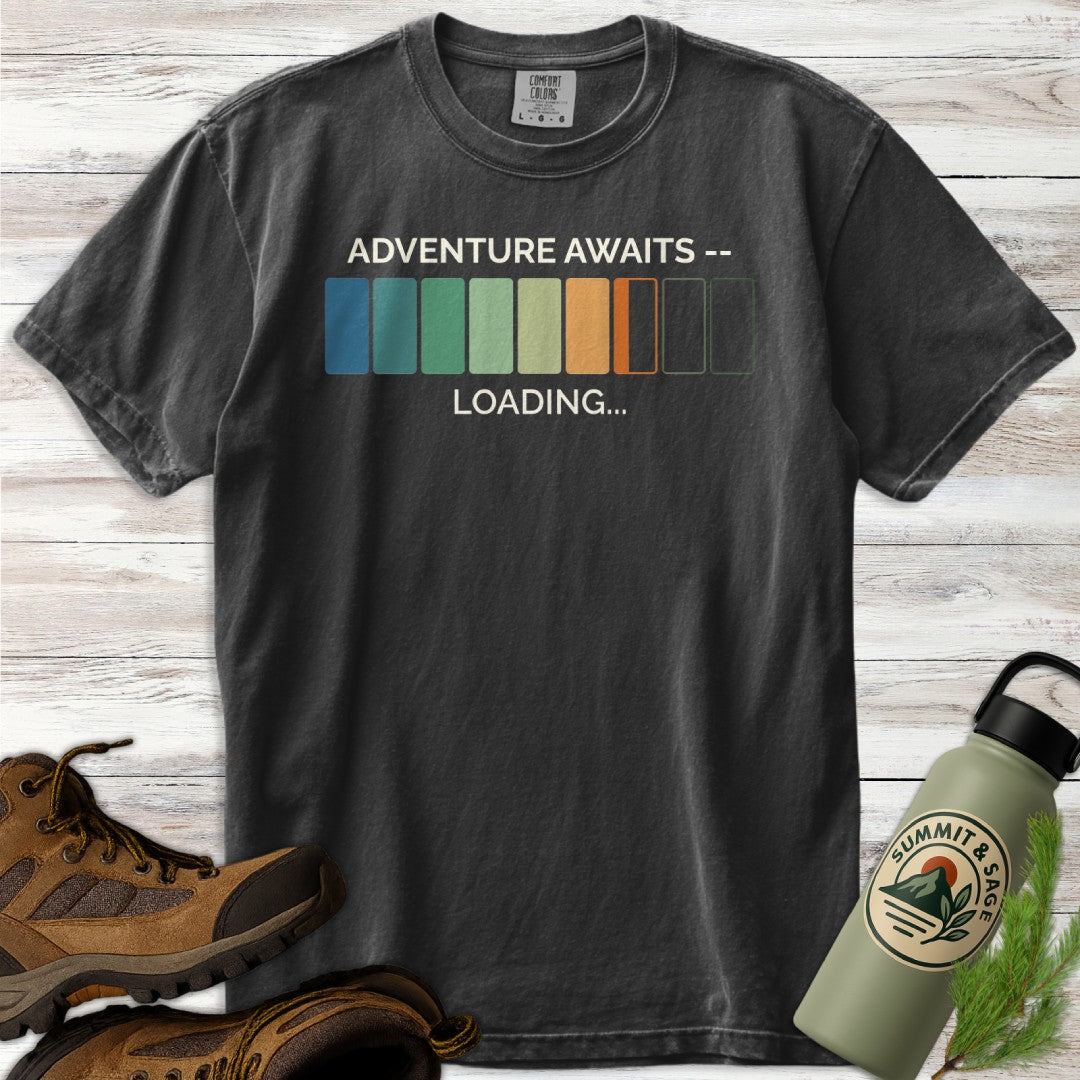 Adventure Awaits Loading T-Shirt