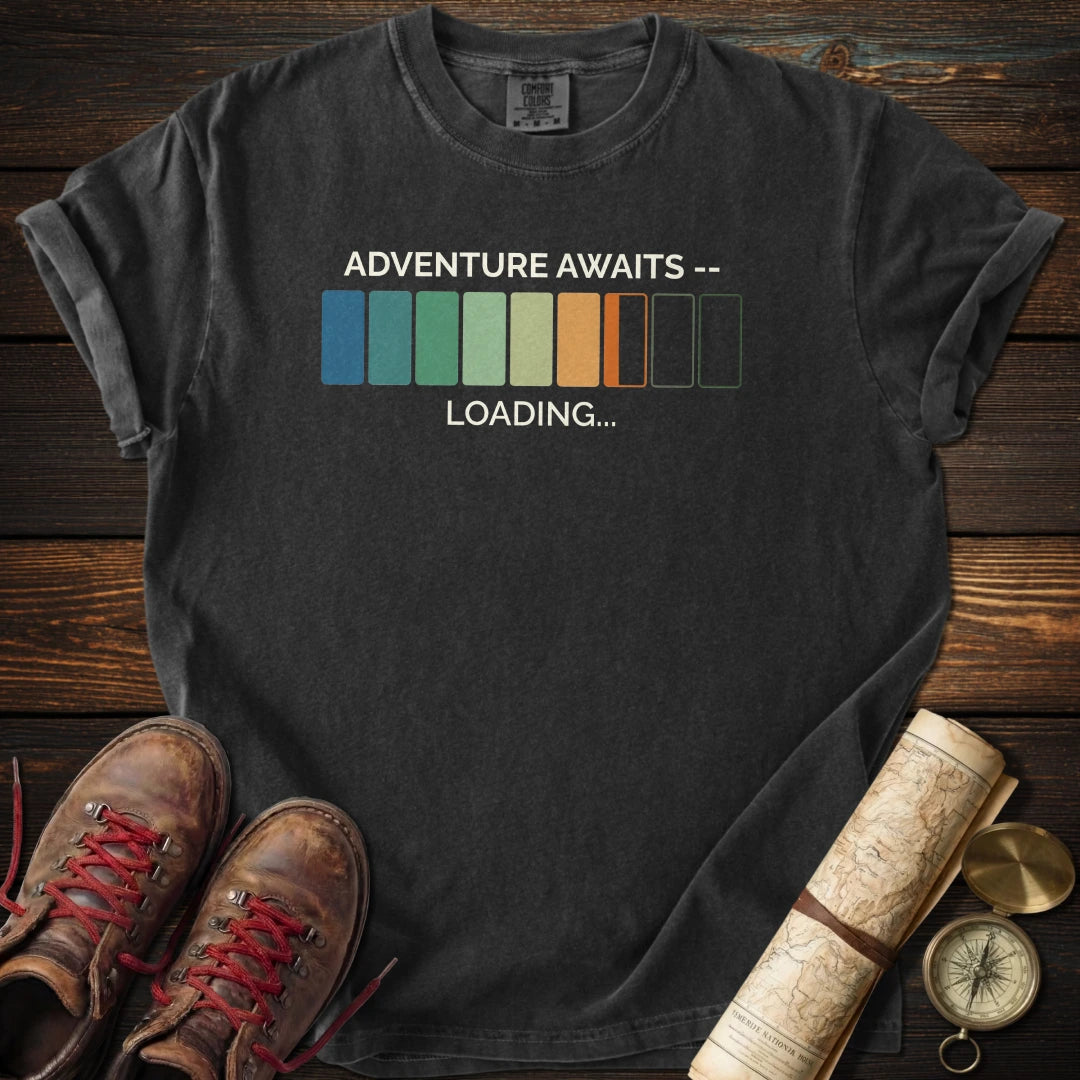Adventure Awaits Loading T-Shirt