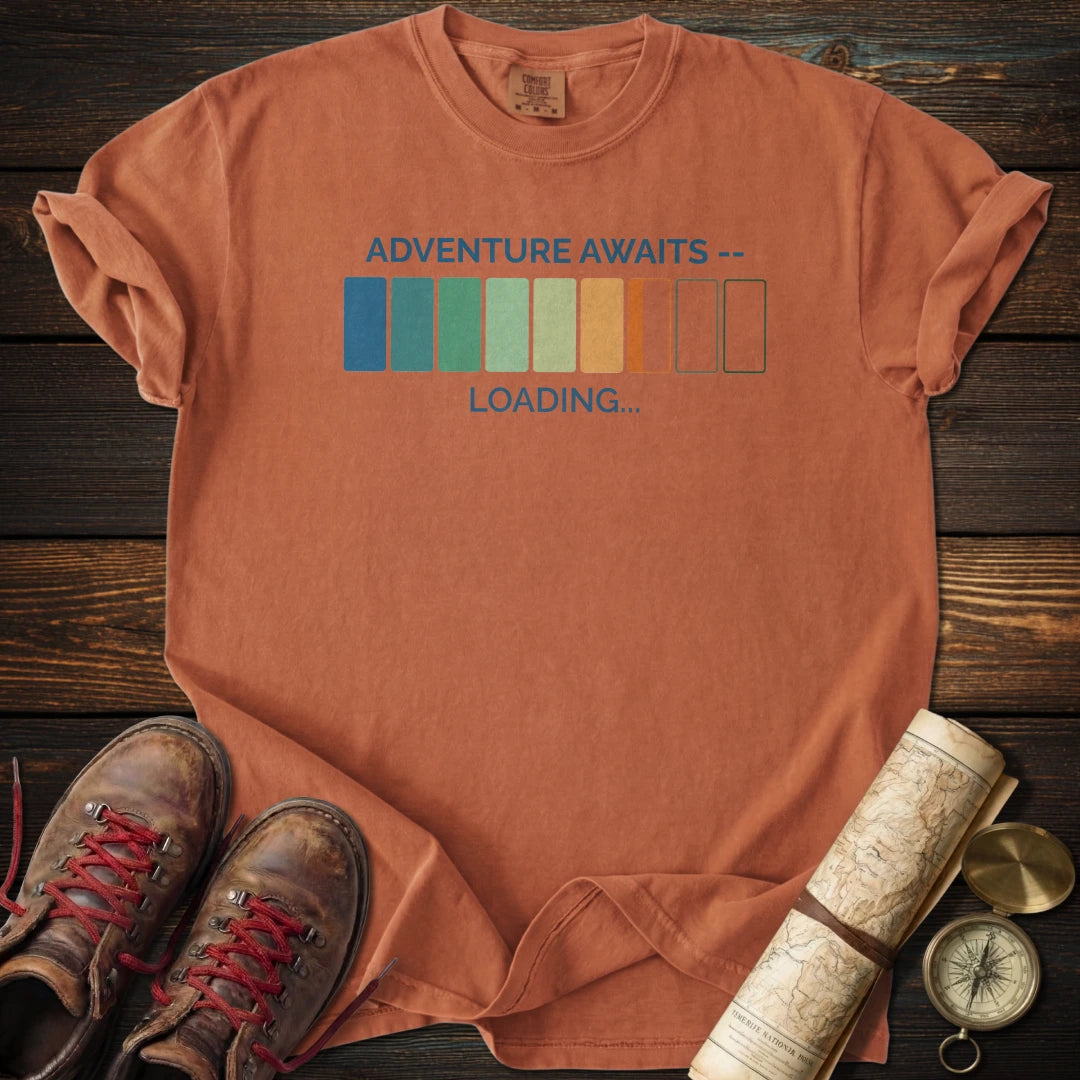 Adventure Awaits Loading T-Shirt
