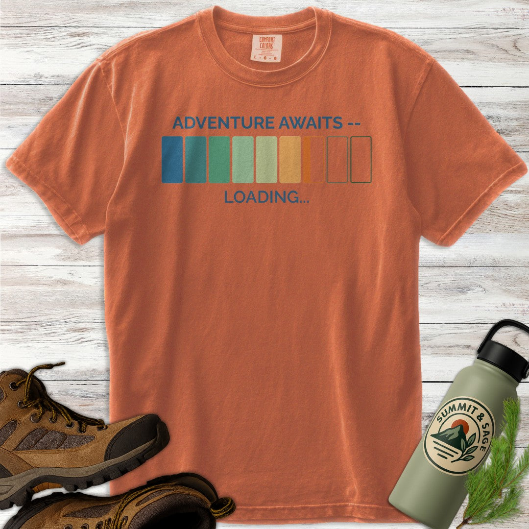 Adventure Awaits Loading T-Shirt