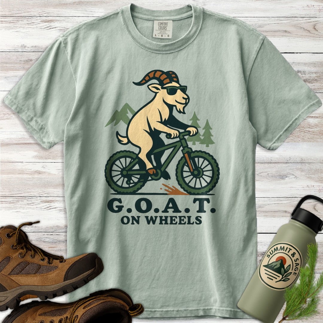 Fun Goat on Wheels T-Shirt