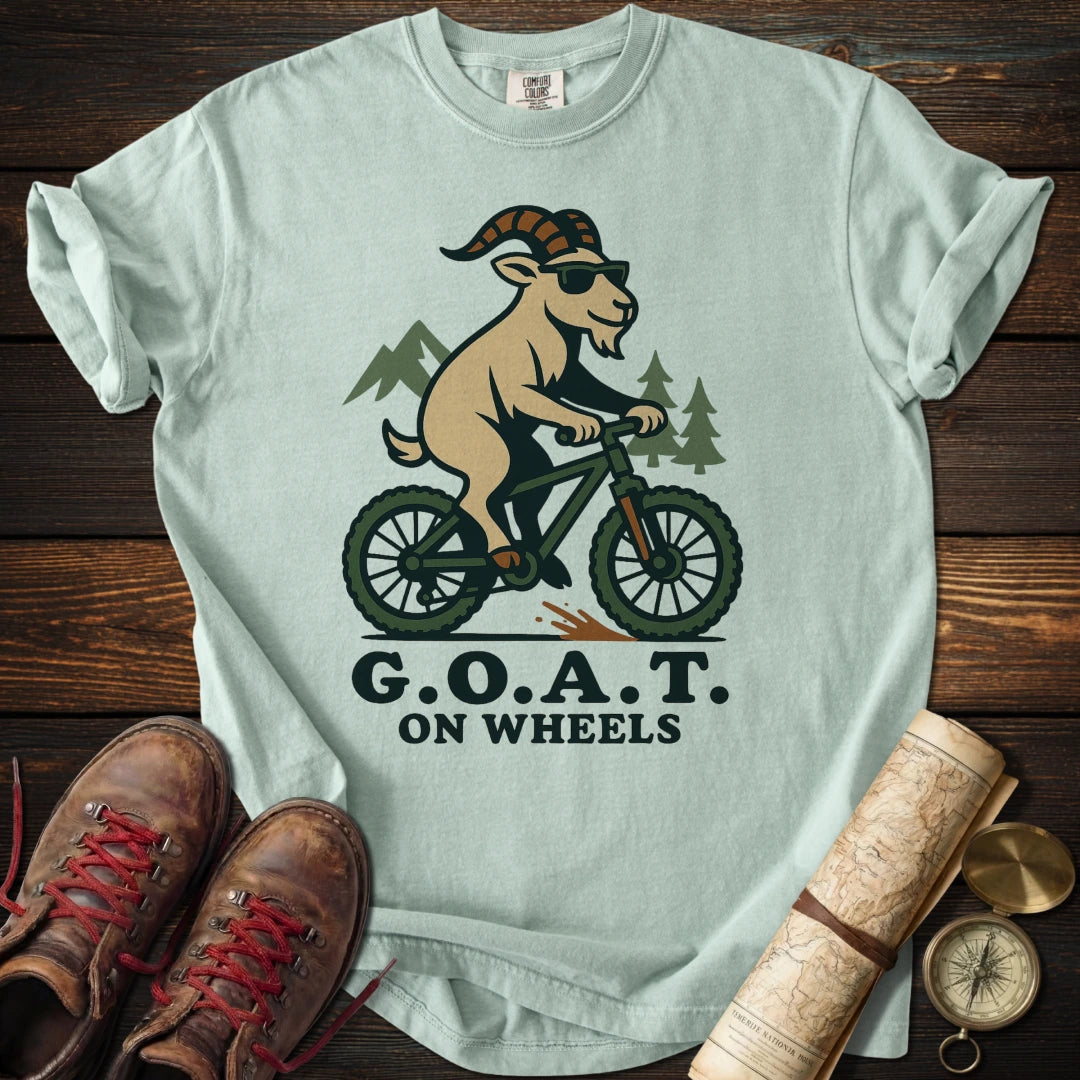 Fun Goat on Wheels T-Shirt