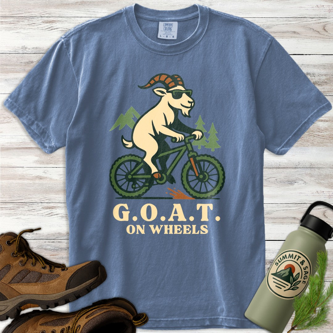 Fun Goat on Wheels T-Shirt
