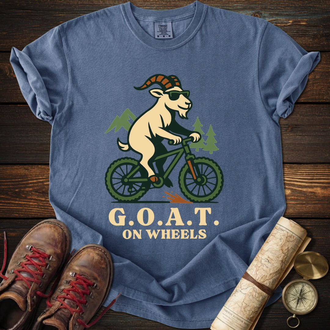 Fun Goat on Wheels T-Shirt