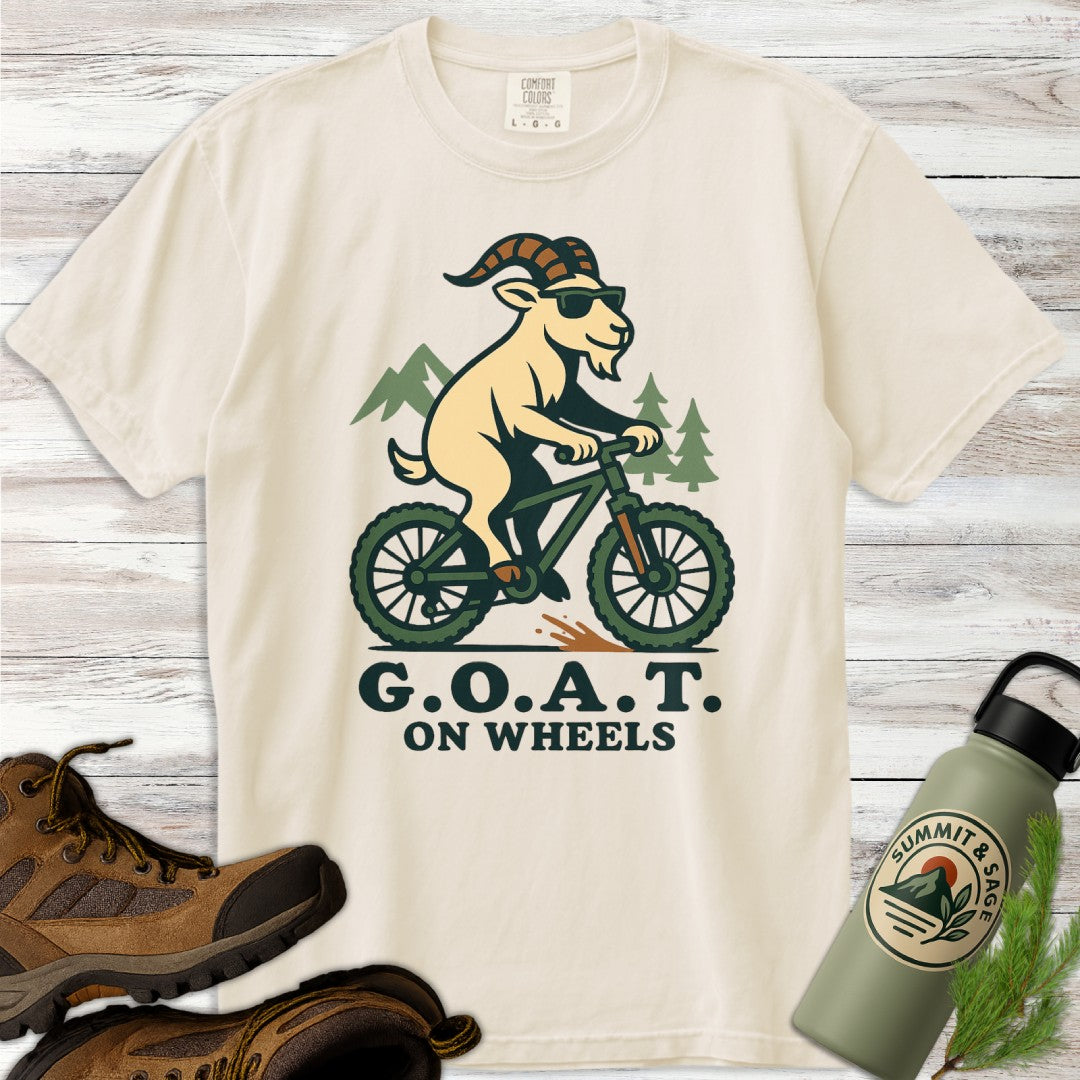 Fun Goat on Wheels T-Shirt
