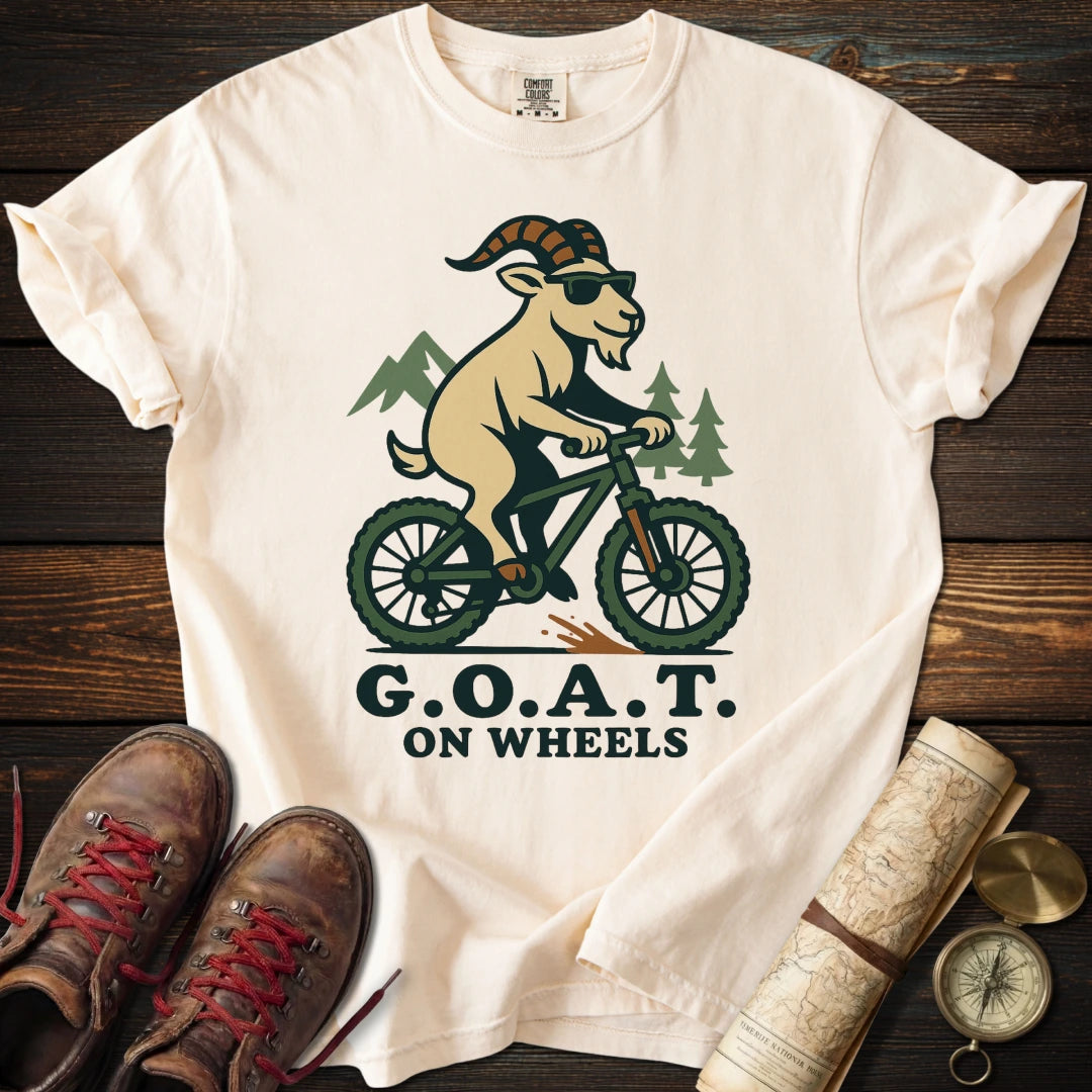 Fun Goat on Wheels T-Shirt