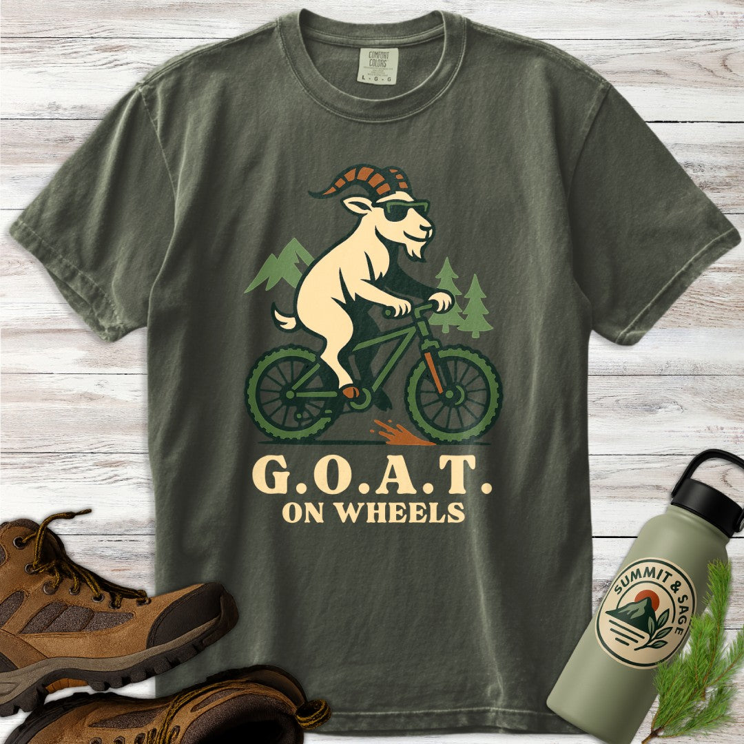Fun Goat on Wheels T-Shirt