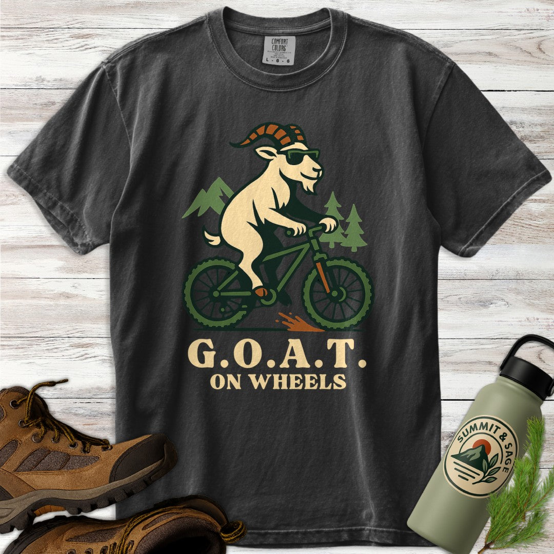 Fun Goat on Wheels T-Shirt