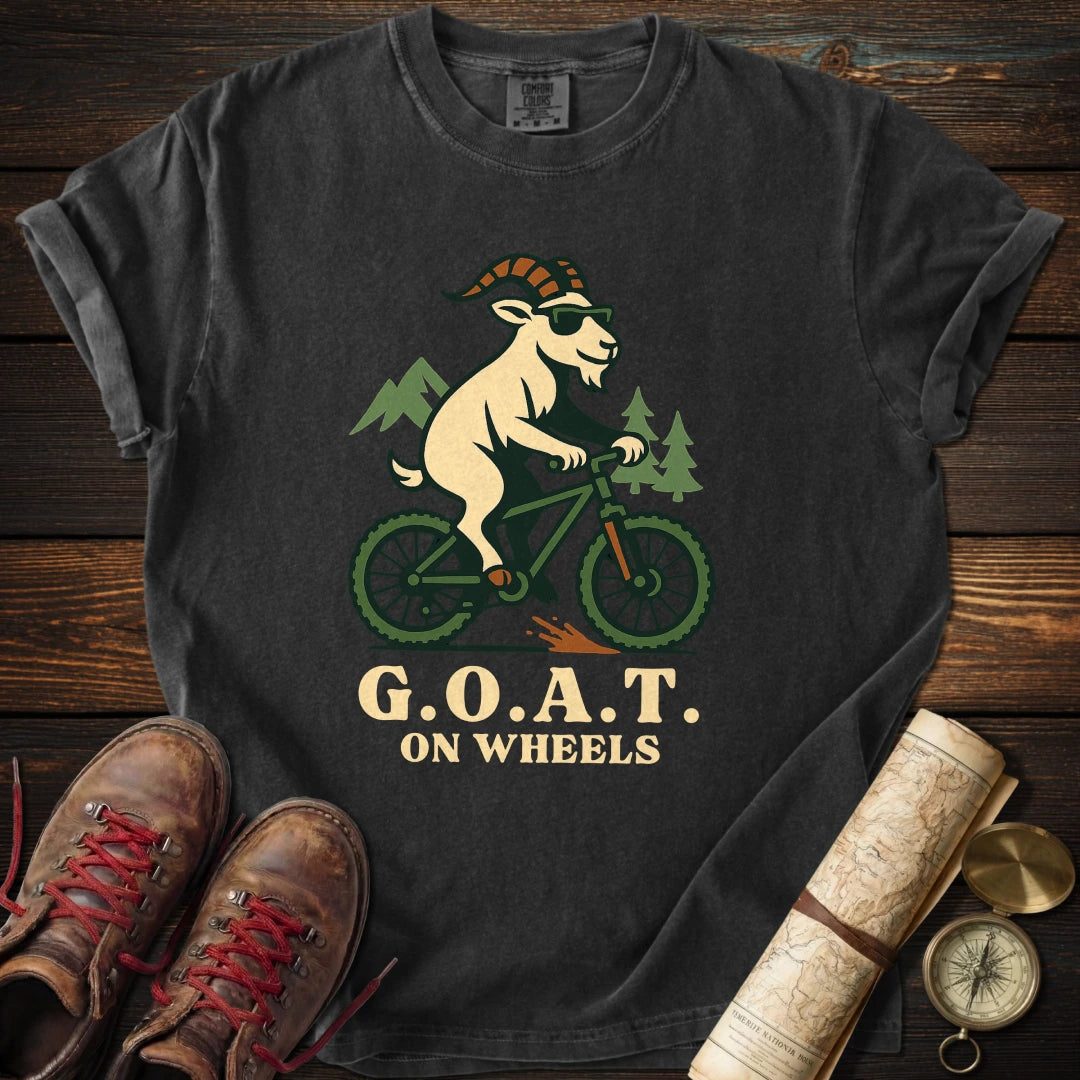 Fun Goat on Wheels T-Shirt