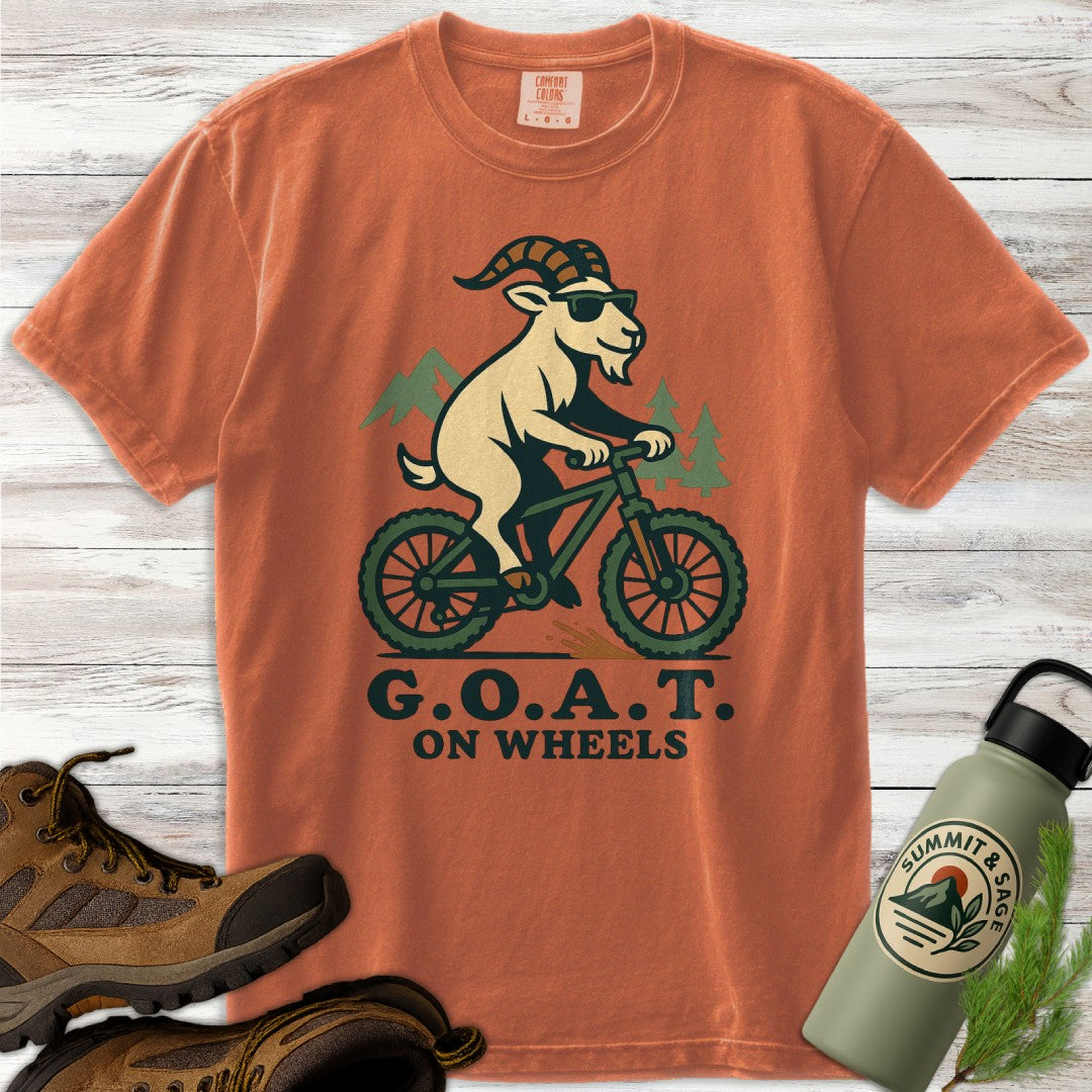 Fun Goat on Wheels T-Shirt