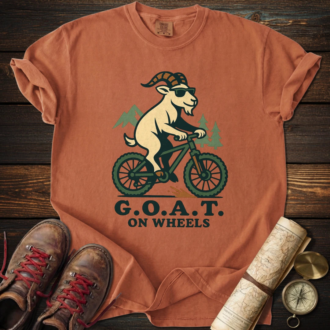 Fun Goat on Wheels T-Shirt
