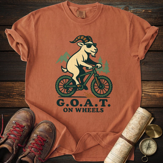 Fun Goat on Wheels T-Shirt