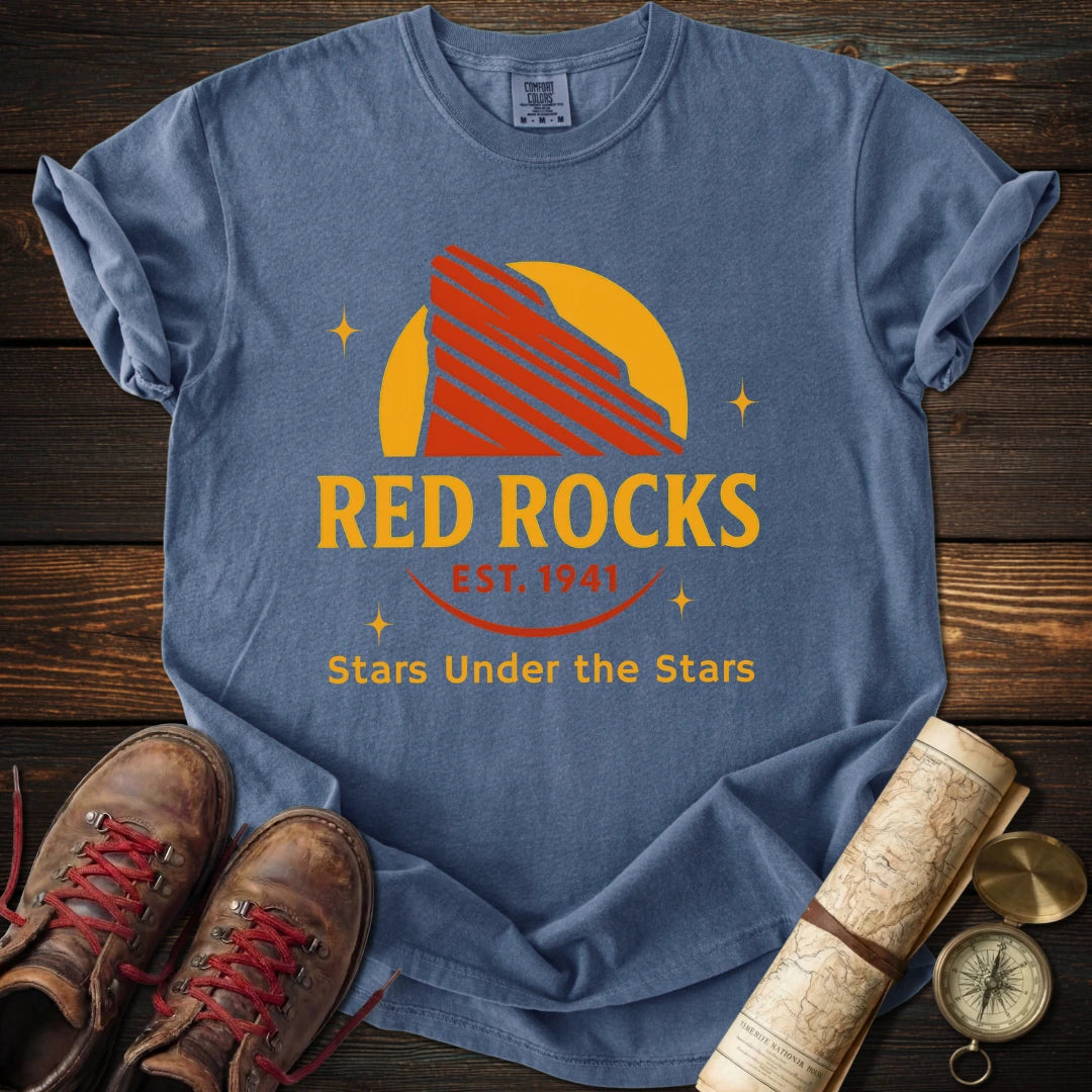 Red Rocks Stars T-Shirt